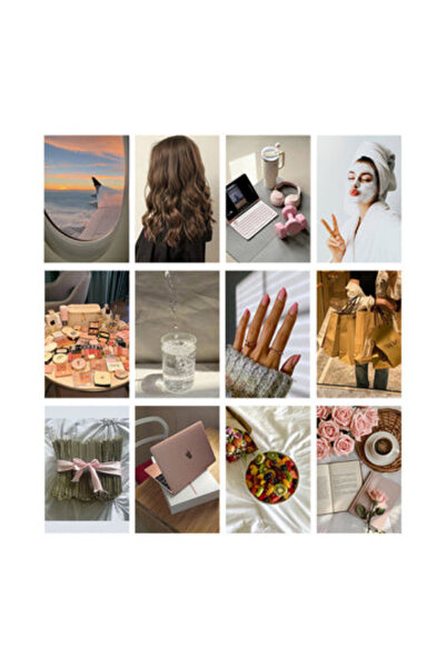 Printoot 2026 Vision Board Motivational Sticker Set Aesthetic Self Care Journ...