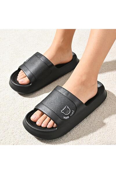 Tmall Papuci de damă, spumă, PD1100, negru