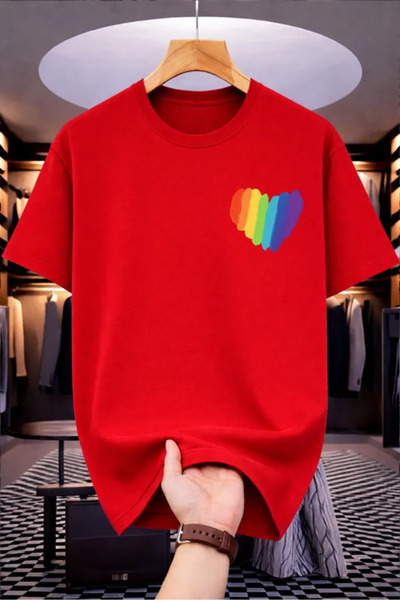 Frisson Tricou oversize premium 100% bumbac, unisex, croială confortabilă, te...