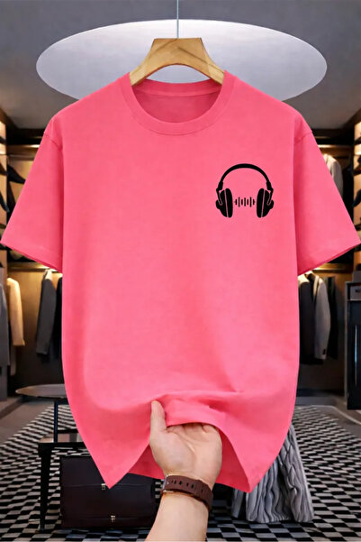 Pink Sky Premium Oversize T-Shirt 100% Cotton Unisex Comfortable Fit Trending...
