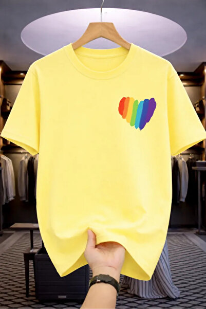 Pink Sky Premium Oversize T-Shirt 100% Cotton Unisex Comfortable Fit Trending...