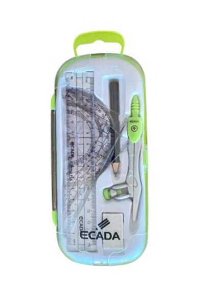 Ecada 40701 Plastic Geometry Set