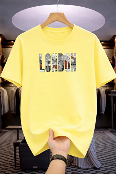 Pink Sky Premium Oversize T-Shirt 100% Βαμβάκι Unisex Άνετη Εφαρμογή Τάση Νέα...