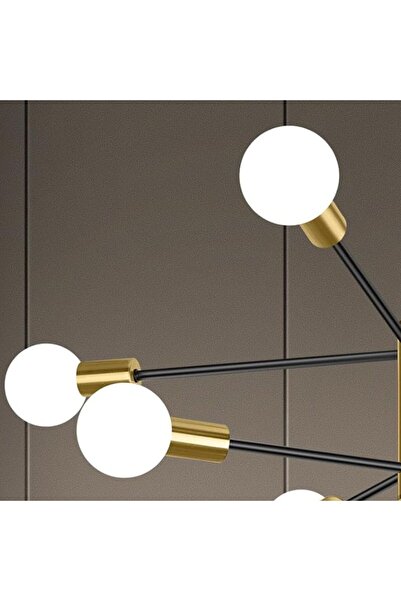 Luxera Lighting TAMIAS GOLDEN CHANDELIER 8XE27 56W 820X720mm