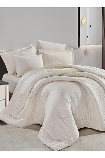 INREST Royal Blanc King Comforter Set 240 × 260 cm Luxury 6 Pieces 100% Micro...