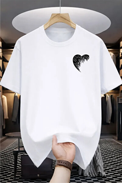 Pink Sky Premium Oversize T-Shirt 100% Βαμβάκι Unisex Άνετη Εφαρμογή Τάση Νέα...