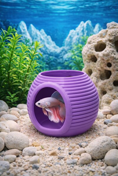 Akvaryum Blık Yavlugu ◆   Fish Nest ◆   Fish Hideout Magra ◆   8*8 Mini Size ...