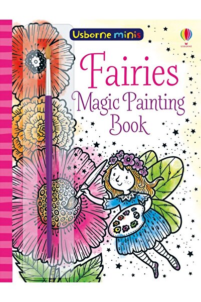 Usborne Carte de pictat cu magie de zâne