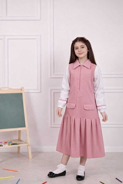 Genrics مريول زهري للمرحله الأبتداية