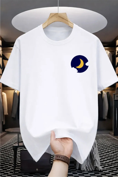 Pink Sky Tricou oversize premium 100% bumbac, unisex, croială confortabilă, t...