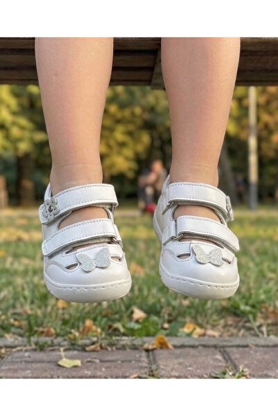 HAPPY WALK Leather and Orthopedic Sole Baby Girl Casual Shoes