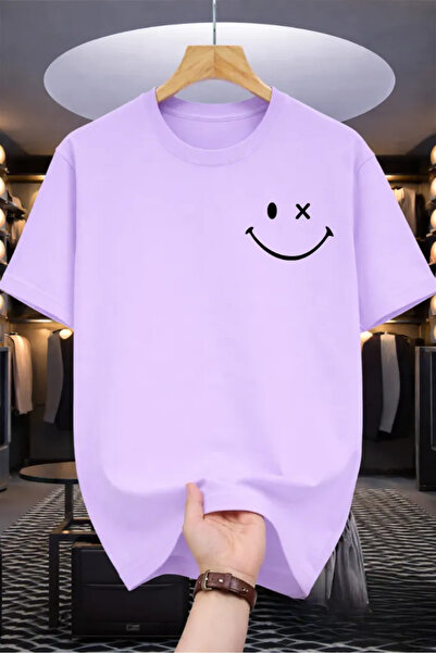 Pink Sky Premium Oversize T-Shirt 100% Βαμβάκι Unisex Άνετη Εφαρμογή Τάση Νέα...