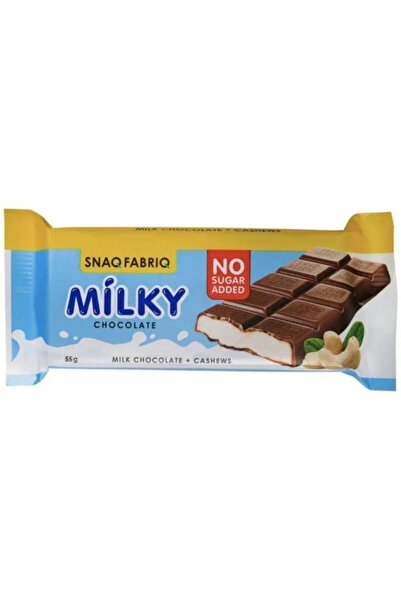SNAQ FABRIQ سناك فابريك بار شوكولاتة بالحليب 55 جم | بنكهة الكاجو