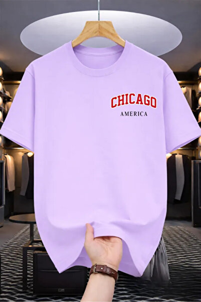 Pink Sky Premium Oversize T-Shirt 100% Βαμβάκι Unisex Άνετη Εφαρμογή Τάση Νέα...