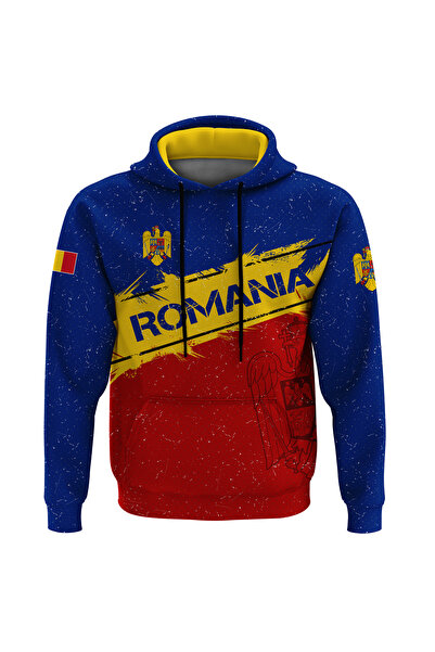 OEM Hanorac barbati Romania P021 maneca lunga, multicolor