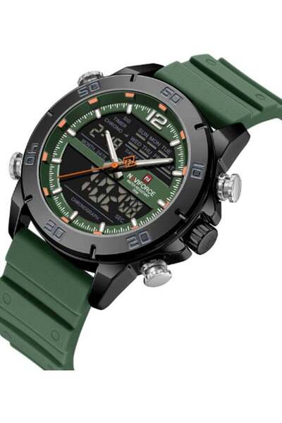 Naviforce Men's Water Resistant Analog/Digital Watch NF9253