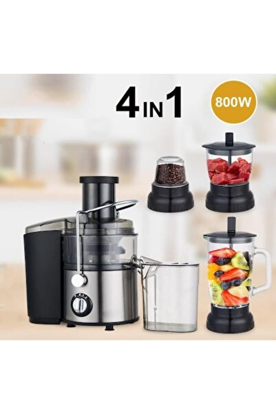 Rovitech Fruit Juicer, 800W, 4 in 1, 2 speeds