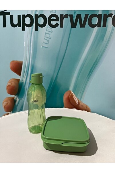 Tupperware Beslenme 550 ML Kutusu ve 500 ML Suluk.