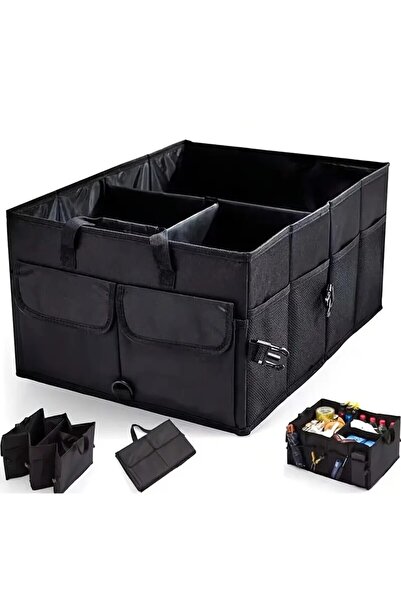 Empressco Katlanabilir Araç İçin Çok Bölmeli Bagaj Düzenleyici Çanta