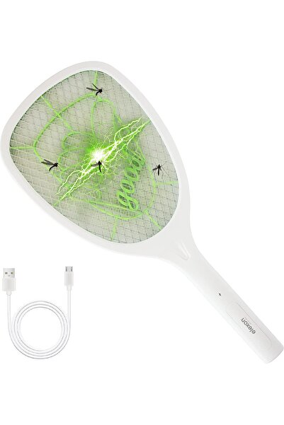 ELEXO Elexon Electric Bug Zapper Swatter - Rechargeable LED Fly, Mosquito and...