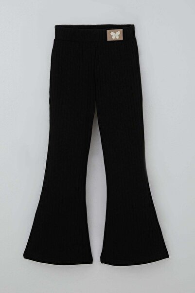 Breeze بنطلون بناتي إسباني الطراز مزين باللؤلؤ وشعار الفراشة للأعمار من 8 إلى...