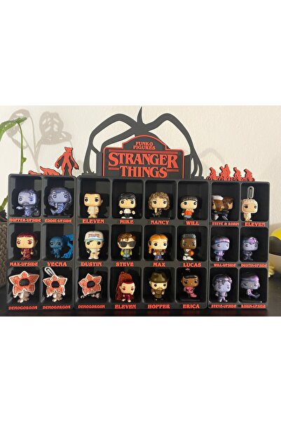 MF3D STUDIO Stranger Thing 24 lü Oyuncak Stand (Sadece Stand)