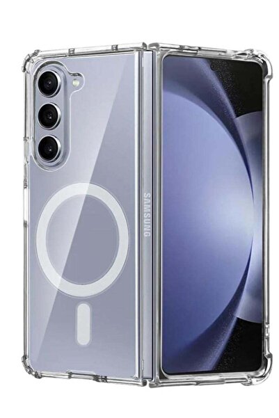 Generic Clear MagSafe Case For Z Fold 6 [Compatible with MagSafe]