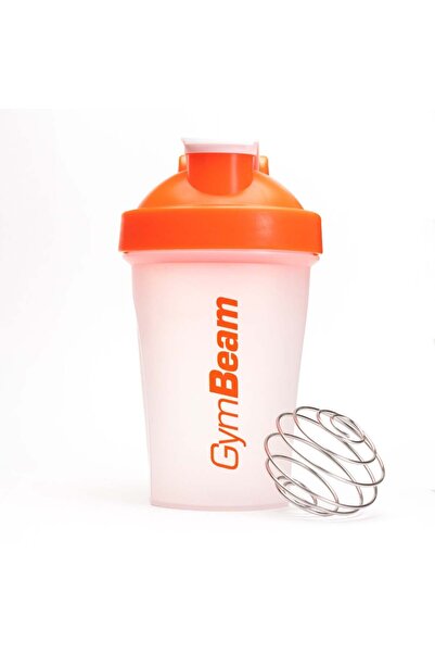 GymBeam Shaker pentru blenduri Transparent-Portocaliu 400 ml