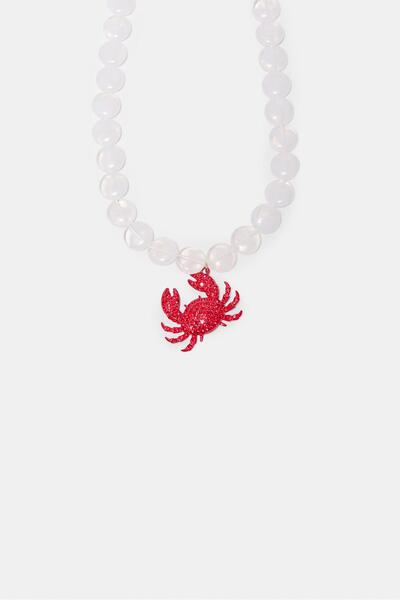 Stradivarius Parıltılı yengeç kolye