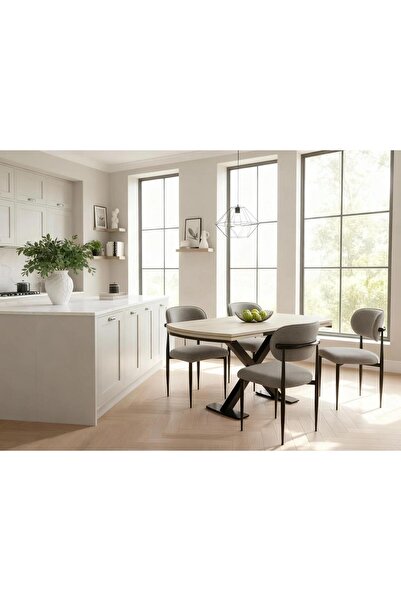 YUKSEL AKSESUAR Mutfak Masa ve Sandalye Takımı