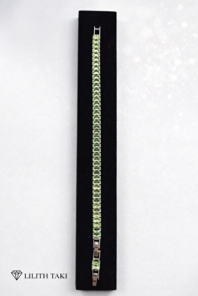 Lilith Takı Eye-Catching Water Green Stone Bracelet – Minimal & Stylish Water...