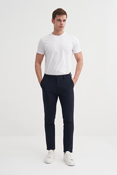 Cazador 00160 Jogger Pants Men's Navy Blue Trousers