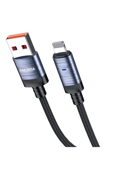 KAKU Cablu Date si Incarcare Kakusiga KSC-972 USB-A la Lightning 3A Smart On-...