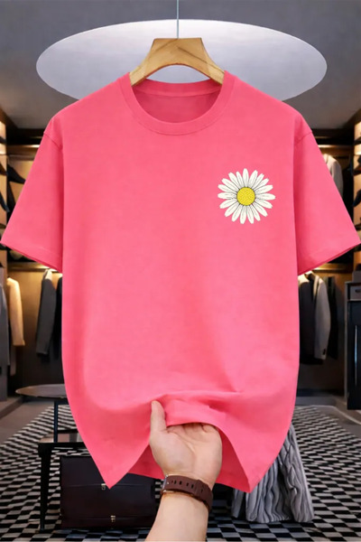 Nebulaa Tekstil Premium Oversize T-Shirt 100% Cotton Unisex Comfortable Fit T...