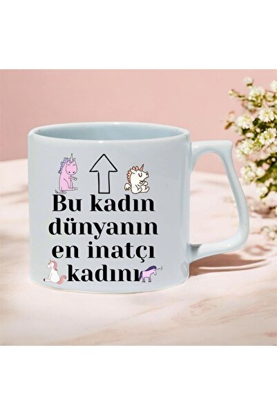 kubdekor This Woman Is the Most Stubborn Woman in the World Written Printed L...