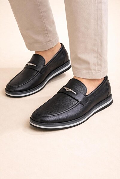 TRENDYSHOSE 5182 Termo Natural Leather Men's Casual Shoes