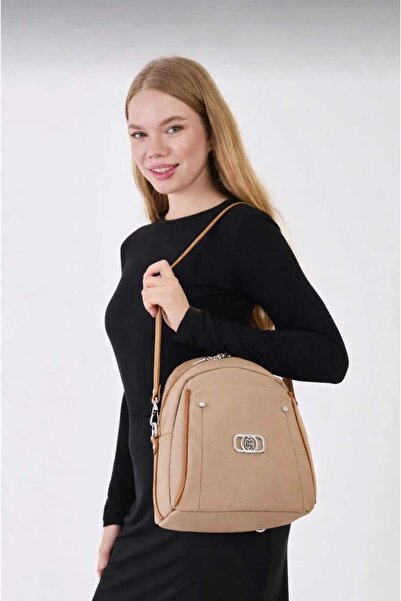 CRESSBERRY Women's Backpack Daily Function Multi-Compartment Shoulder Bag