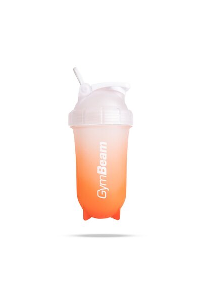 GymBeam Shaker Tritan Portocaliu în degrade 500 ml