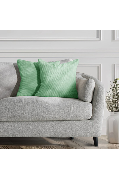 Deco King Set of 2 decorative cushion covers with zipper, Henry, 240 g/m2, 45...