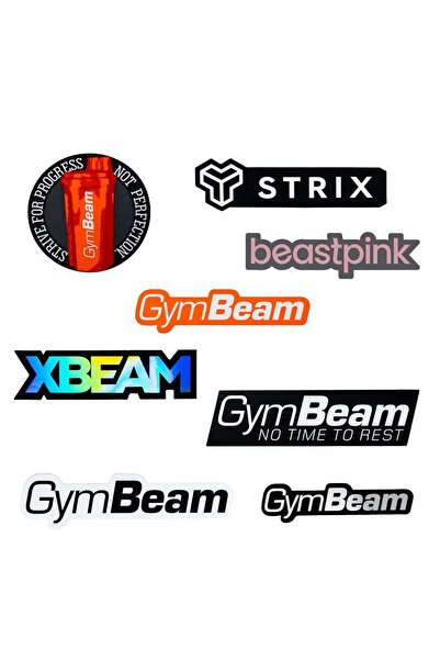 GymBeam Pachet de 8 autocolante