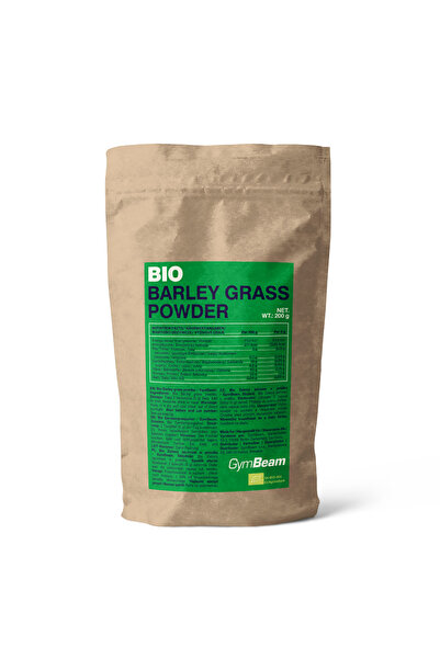 GymBeam BIO Orz verde, 200 g, fără aromă