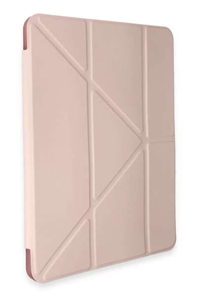 Beta Moda Hub حافظة تابلت هواوي هونر باد V9 من نيو فيس مع حامل قلم - ذهبي وردي