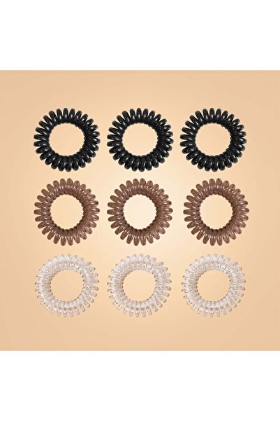 GymBeam Set de elastice de păr spiralate