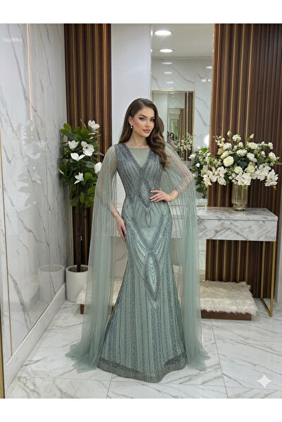 Mesk dresses High-End Evening Gown with a Mermaid Silhouette, Giving You a Se...