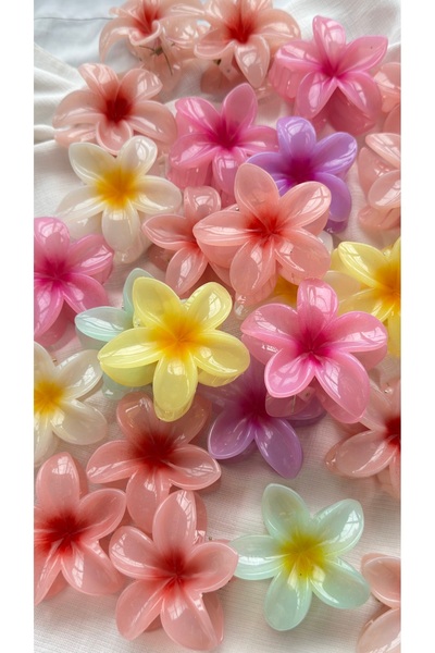 YOYYO Γυναικείο αξεσουάρ μαλλιών με κλιπ λωτού, μοντέλο Lotus, αξεσουάρ μαλλι...