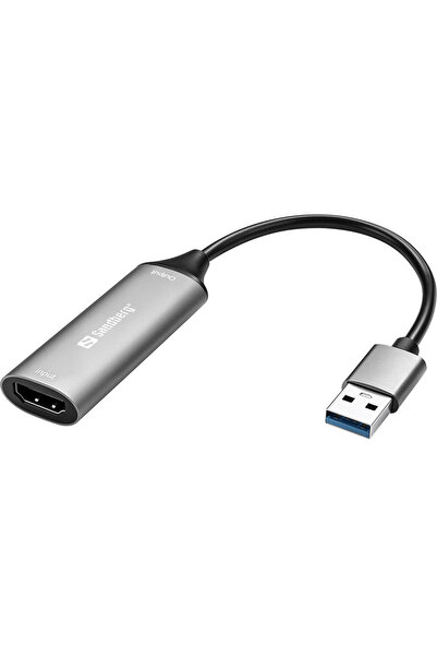 Sandberg وصلة التقاط HDMI إلى USB-A