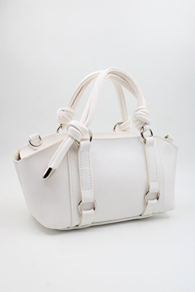 LASSO Women's Knot Handle, Ring Detail, Inner Pocket, Zippered Hand, Arm and ...