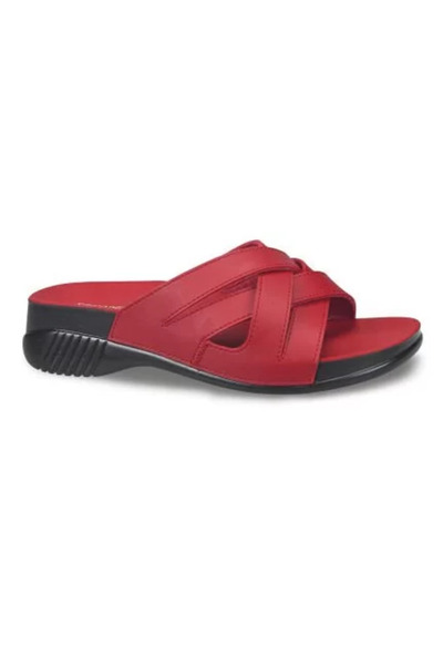 Ceyo Belize 6I Red Orthopedic Women's Slippers