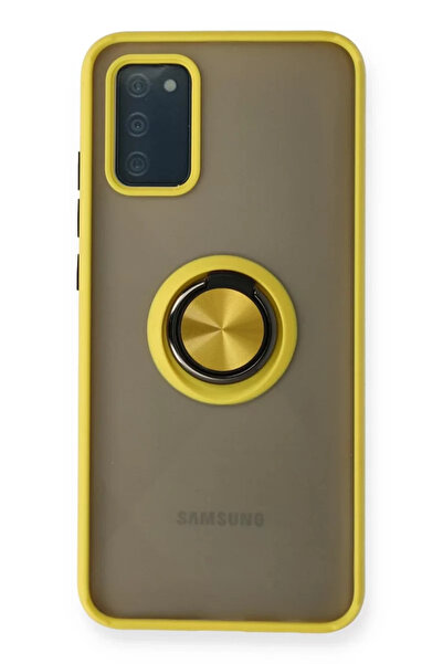 Beta Moda Hub نيوفايس حافظة سامسونج جالاكسي A02S مونتريال من السيليكون مع حلق...