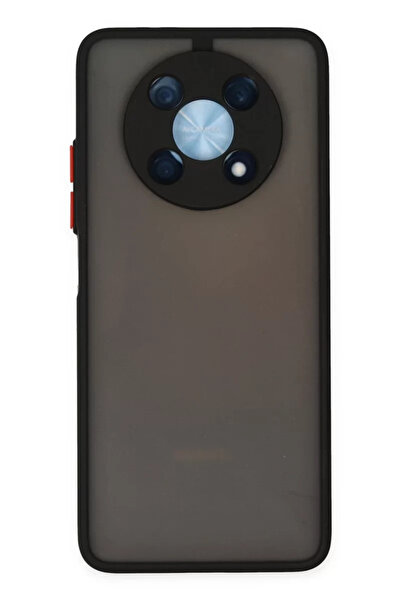 Beta Moda Hub غطاء حماية سيليكون مونتريال لهاتف هواوي نوفا Y90 من نيو فيس - أسود